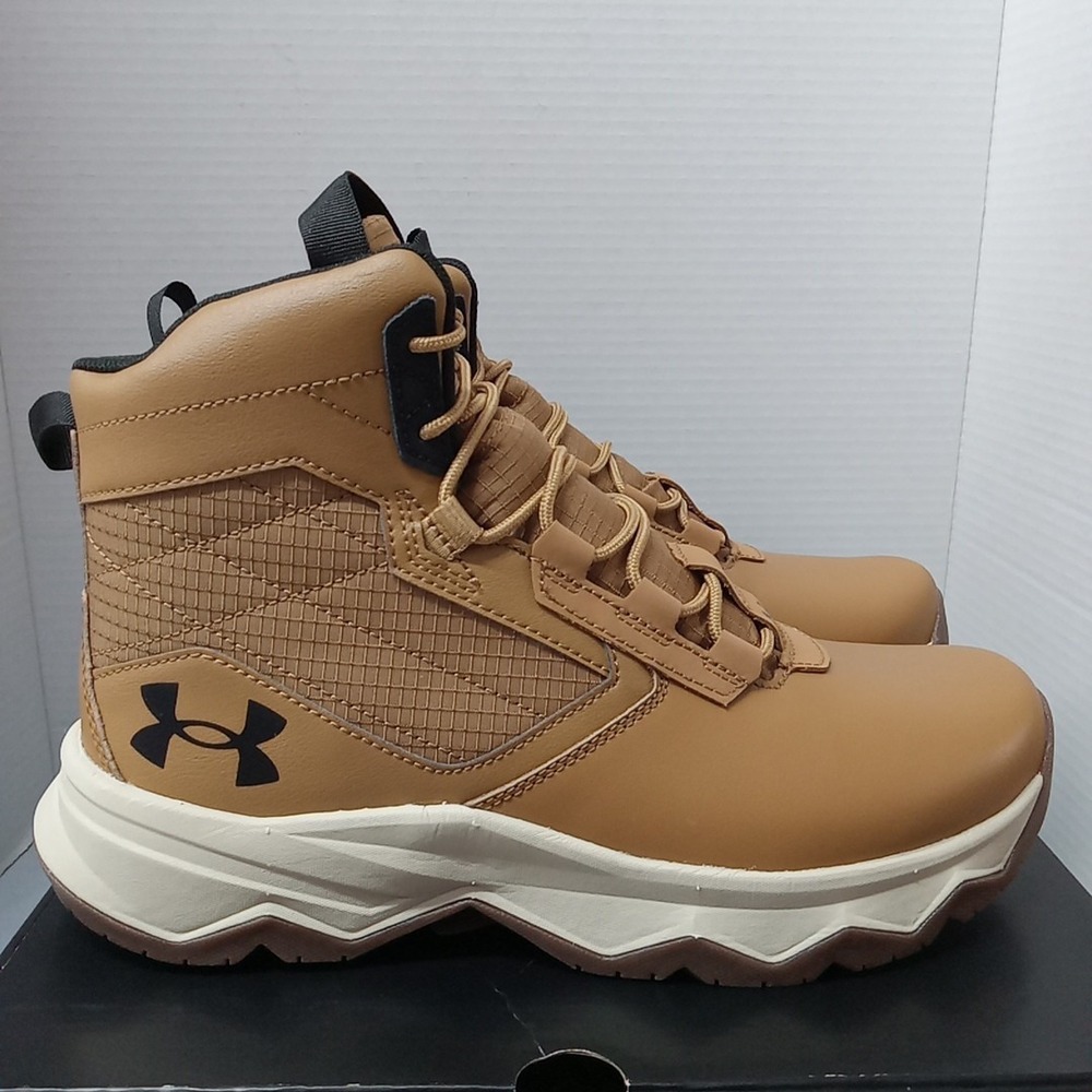Under Armour UA Stellar G2 6" Tactical Boots Men's Size 8 Brown 3025578-200 NWB‎